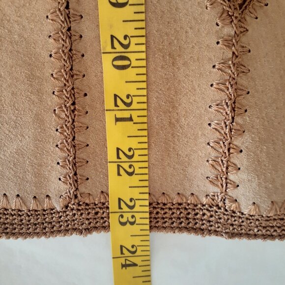 Carducci Suede and Crochet Jacket - Picture 15 of 15